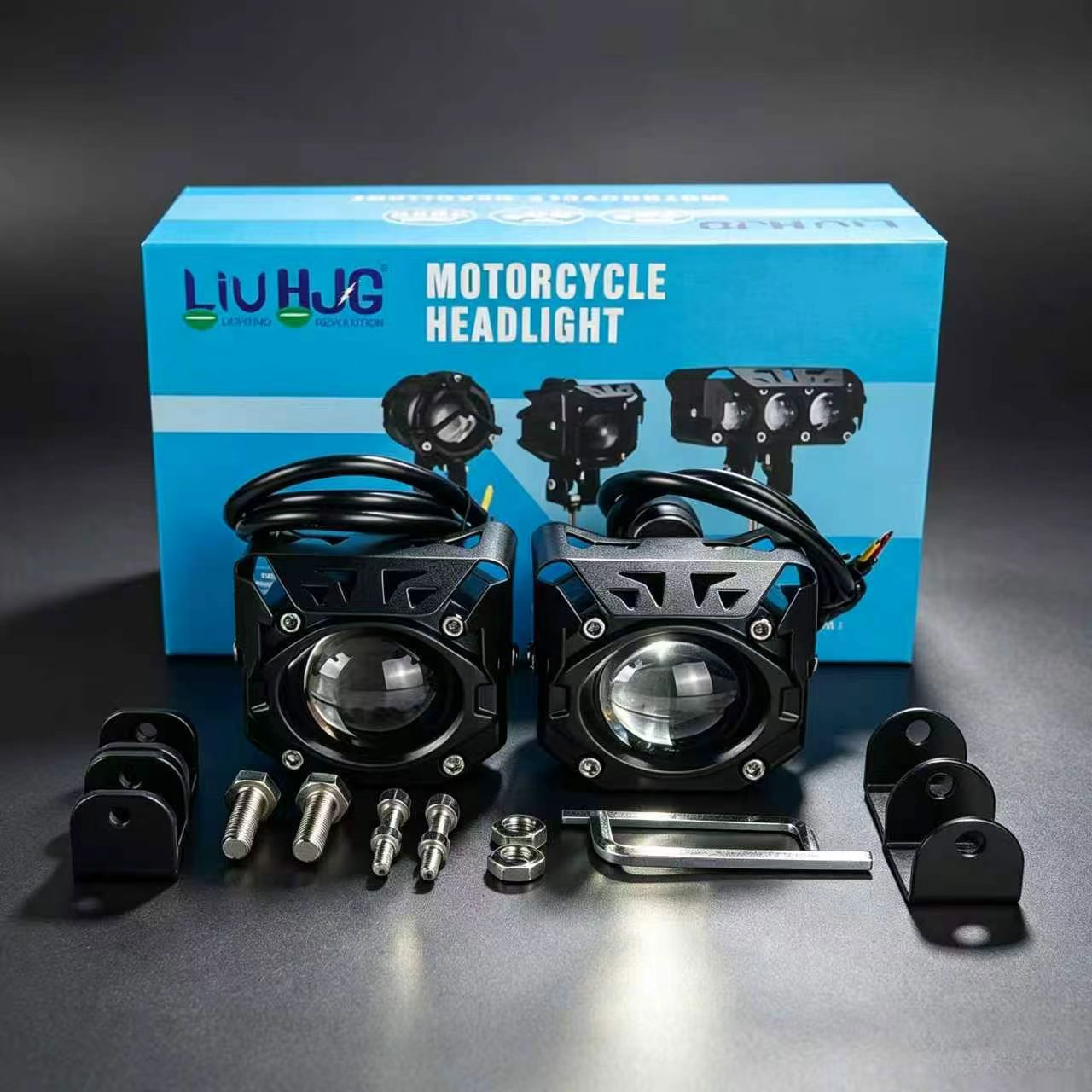3 Inch Square Motorcycle Fog Spot Light for Off Road SUV ATV