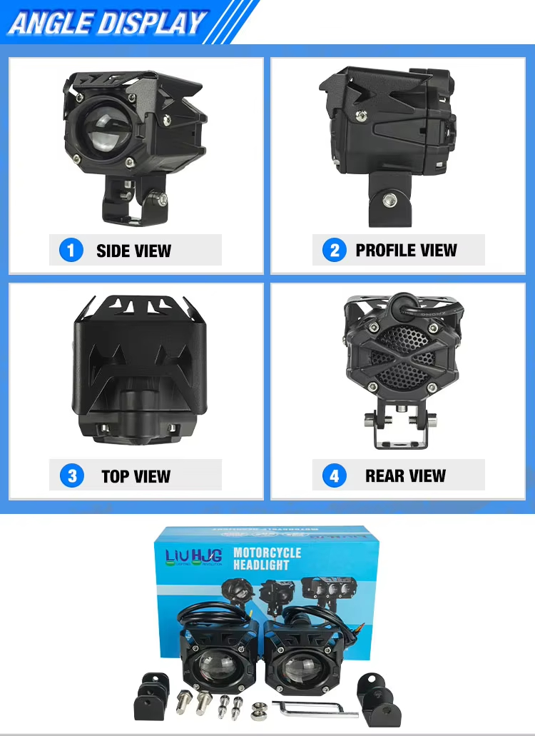 Square Motorcycle Led Fog Light Square Motorcycle Led Fog Light