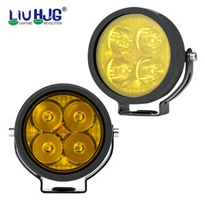 Faros auxiliares LED antiniebla de 105 W para motocicleta con interruptor de cable, luz deportiva para 4x4.