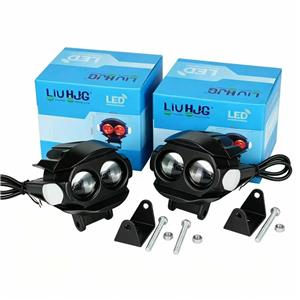 Focos LED de 24 W para motocicletas, faros antiniebla, luces auxiliares de conducción para SUV, ATV, UTV y camiones.