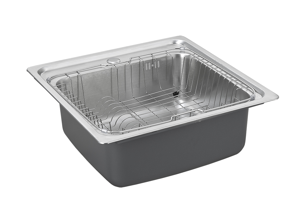 Ss304 Single Bowl Stainless Steel Kitchen Sink