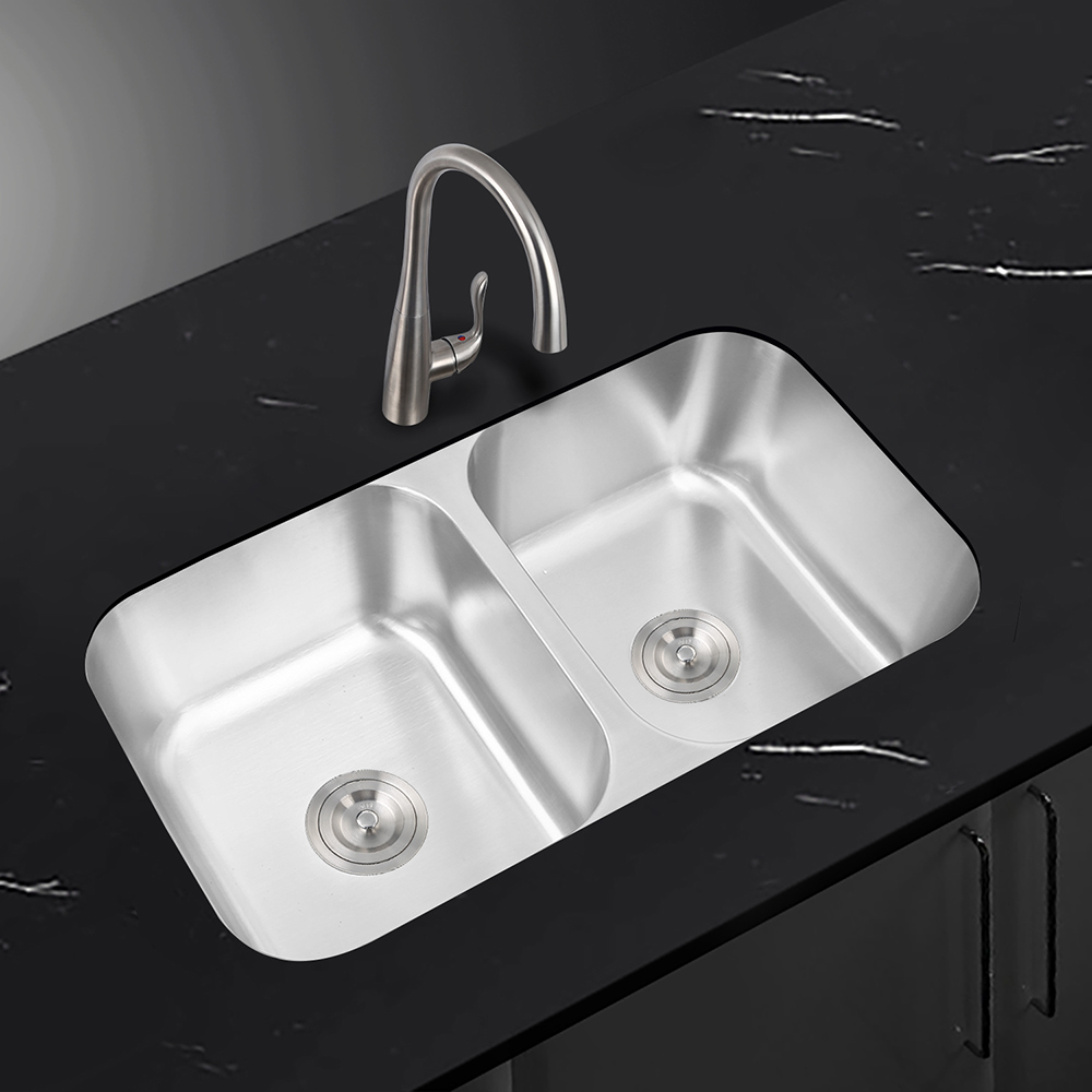 White Outdoor Undermount Kitchen Sink