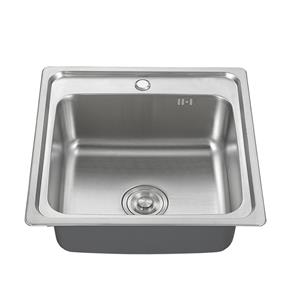 Ss304 Single Bowl Stainless Steel Kitchen Sink