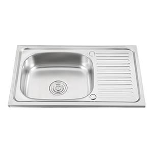 One Bowl One Tray Sink With Stand