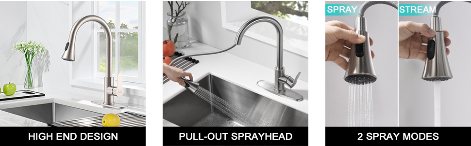 spray kitchen faucet