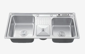 Multifunctional stainless Steel 304 Double Bowl Sink