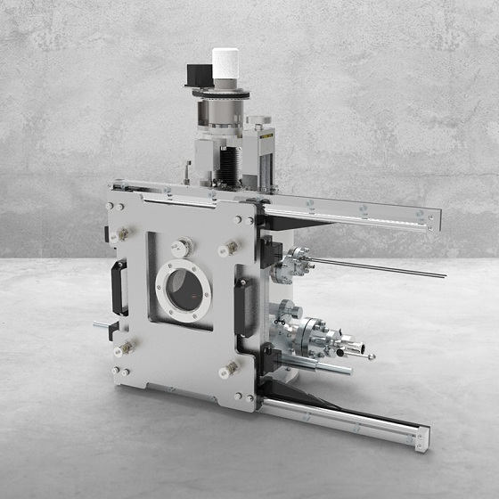 Plasma Sputtering Coater With 3 Sputtering Sources And Glove Box