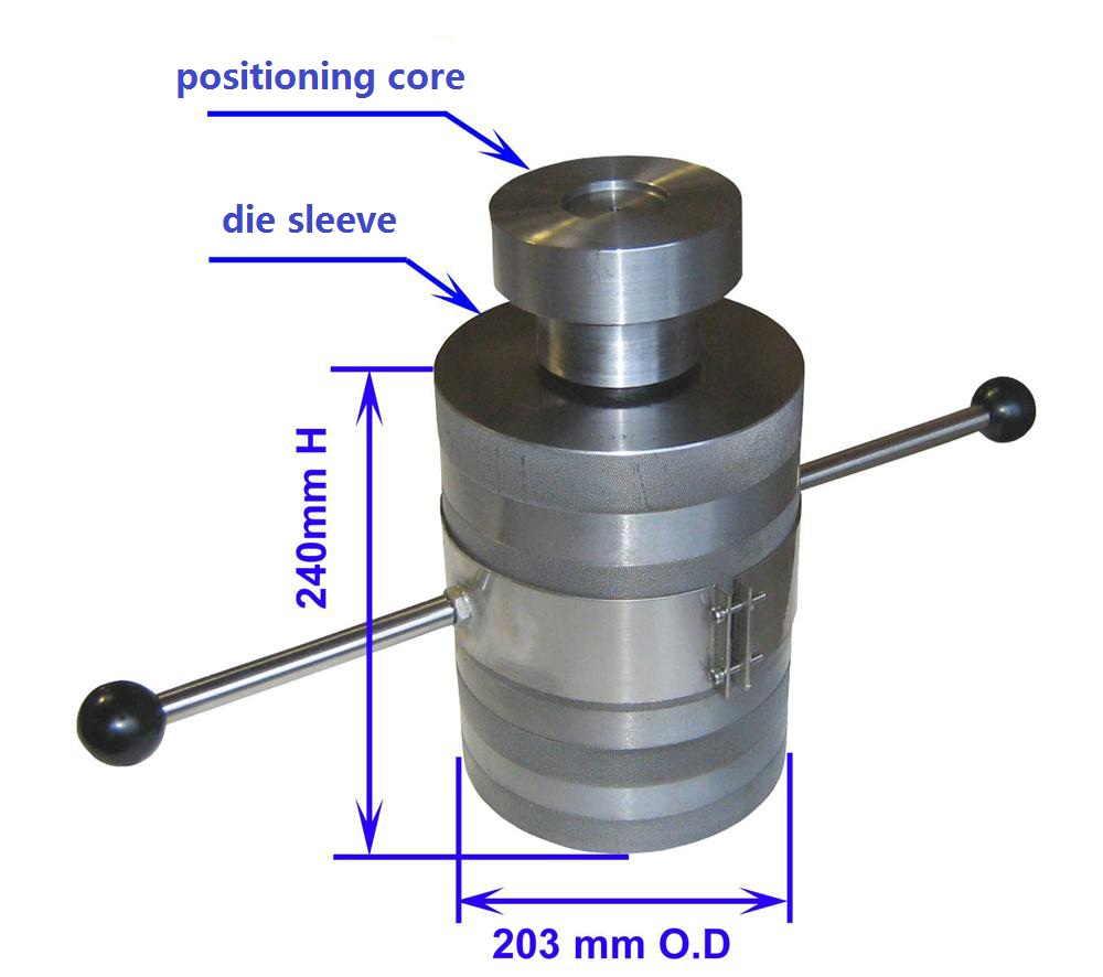 Electric Cold Isostatic Press With 50mm ID Die