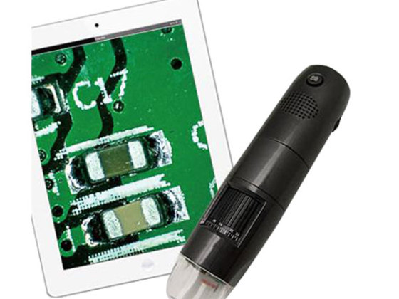 من خلال المجهر