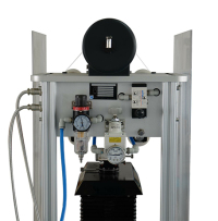 Алмазная канатная пила с пневматической системой натяжения