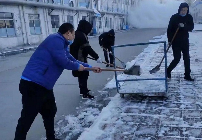 Rues sûres sans glace ni neige