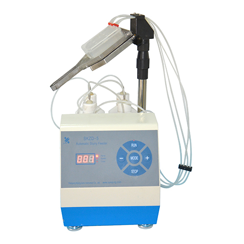 Alimentatore automatico per fanghi abrasivi e lucidanti