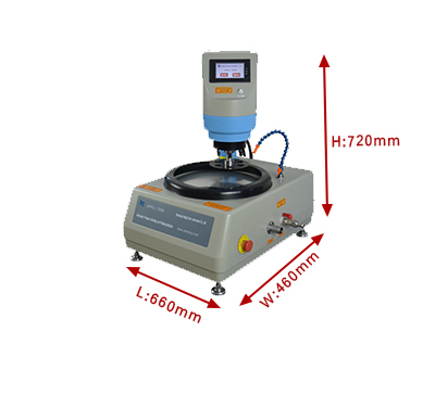 Lapping And Polishing Machine With Pneumatic Pressure