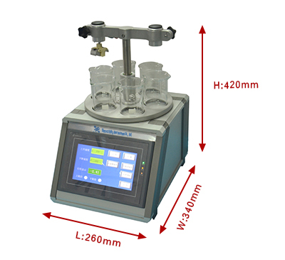 6 Position Programmable Dip Coater With Speed 1-400 mm/min