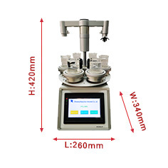6 Position Programmable Dip Coater With Bottom Heating