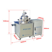 High Vacuum Plasma-enhanced Chemical Vapor Deposition System (PECVD)