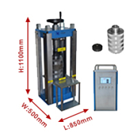 Presse isostatique à froid électrique avec matrice ID 50 mm (Max.500 Mpa)