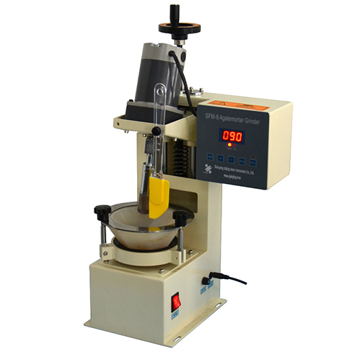 Broyeur de bureau automatique avec mortier d'agate de 5