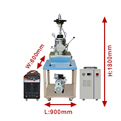 Vacuum Arc Melting System With Large Cavity Up To 200 G (Fe)