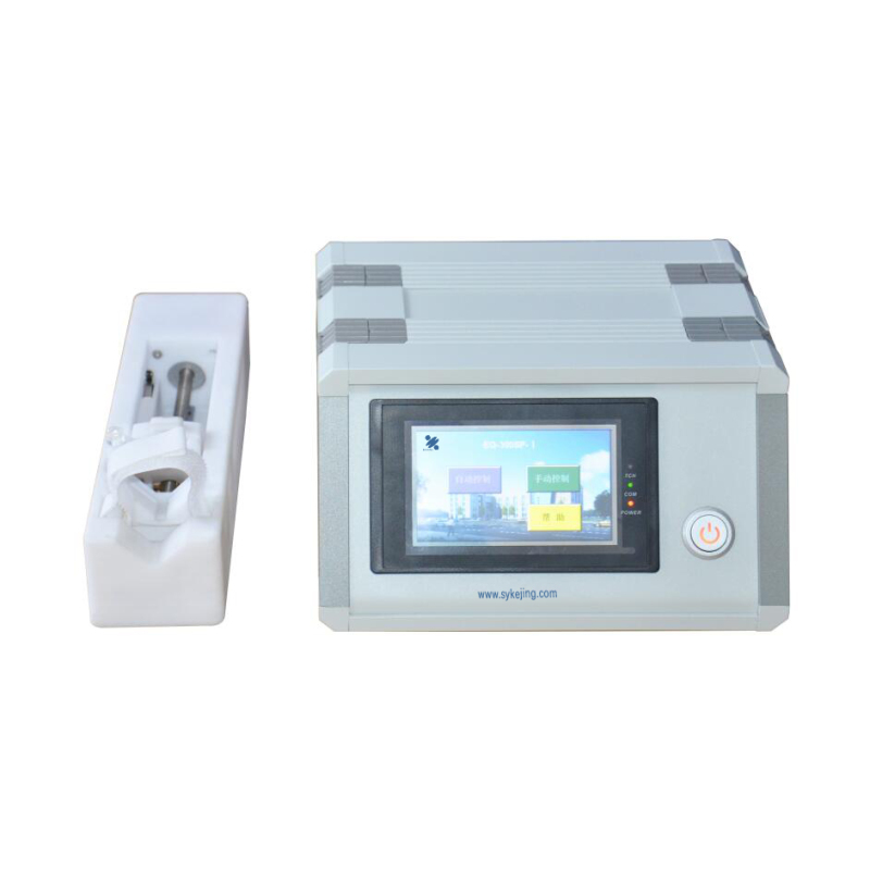 Syringe Pump With Touch Screen