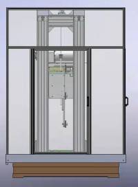 ダイヤモンドワイヤーソー 最大切断径600mm 保護カバー付き