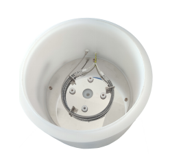 スピンスプレーコーター(2000 回転数、最大6インチ)加熱カバー付き