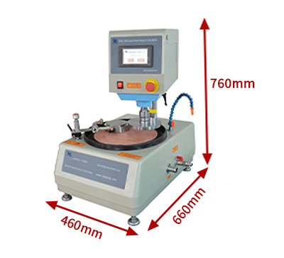 Lapping And Polishing Machine With Center Pressure