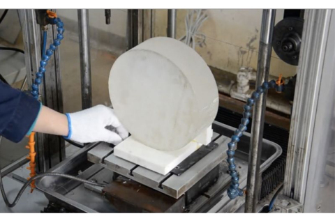 فيديو شرائح زجاج الكوارتز كبيرة الحجم