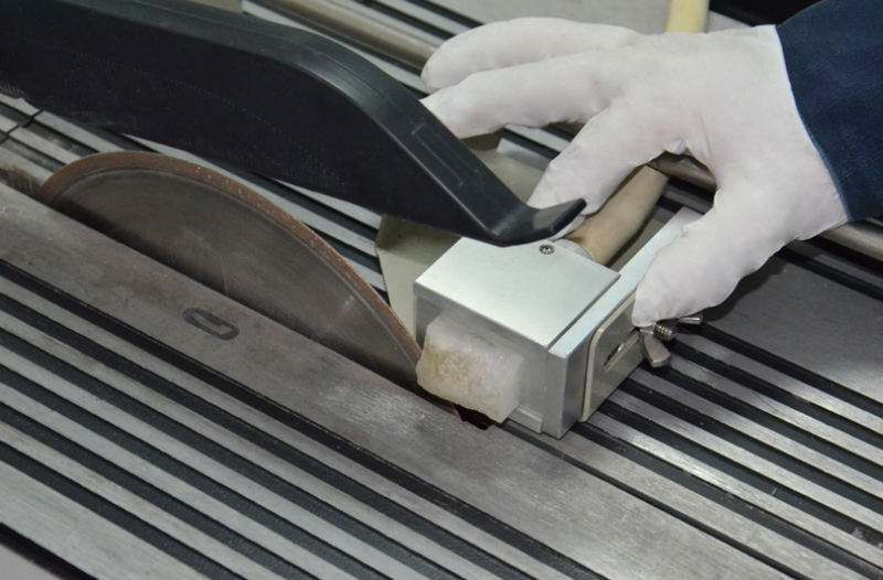 External Cylindrical Cutting Machine Geological Thin Section Cutting System