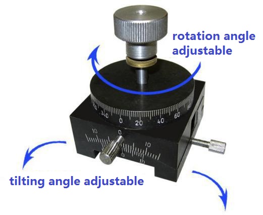 Precision manual rotating platform