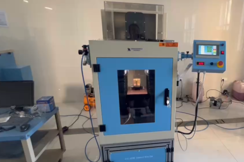 Video zur Diamantdrahtsägen-Bearbeitungsmaschine für spröde Kristalle