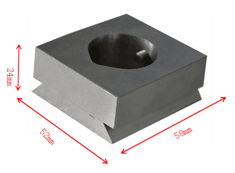 Fixture for cylindrical samples