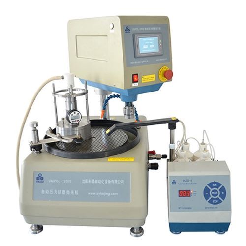 Lapping And Polishing Machine With Center Pressure -