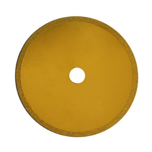 Electroplated diamond saw blade