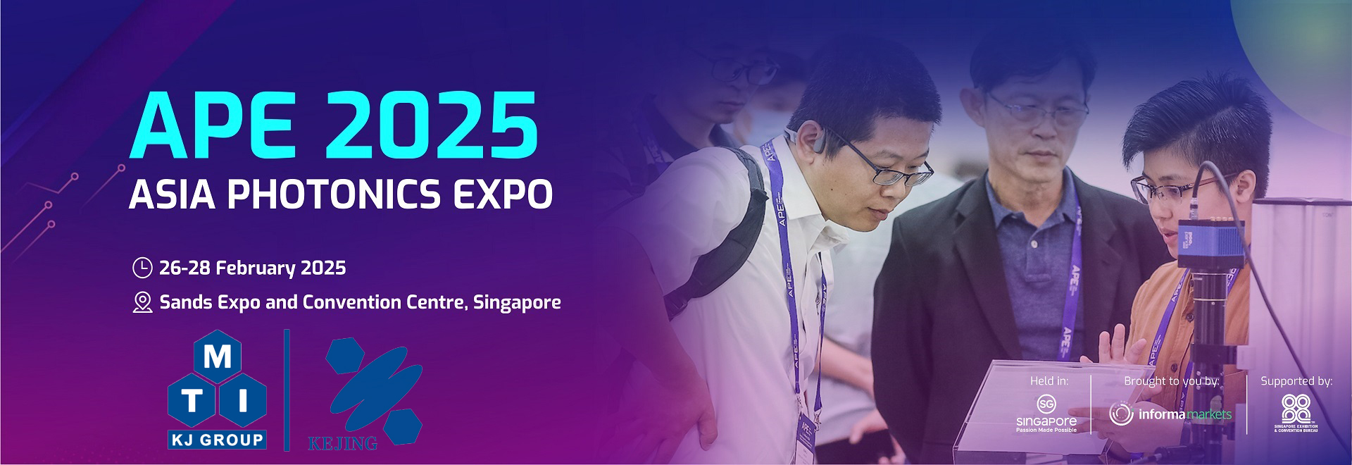 Shenyang Kejing Will Participate in the 2025 Asian Photonics Expo (APE) Held in Singapore