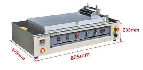 Heated Vacuum Doctor Blade Film Coater