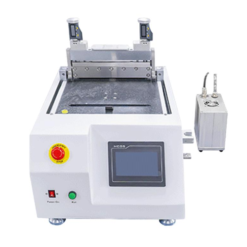 Machine de revêtement à fente à plat extrudée sous vide de laboratoire