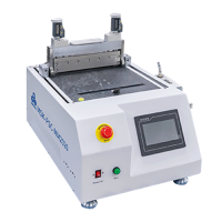 ラボ用真空押し出しフラットベッドスロットダイコーター