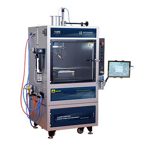 معدات طلاء التحلل الحراري بالرش بمساعدة اللهب