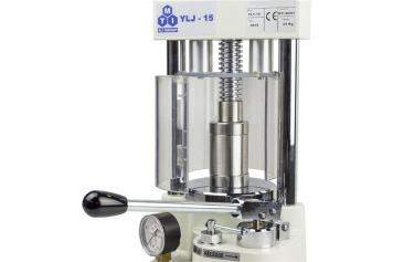 Glove box tablet press