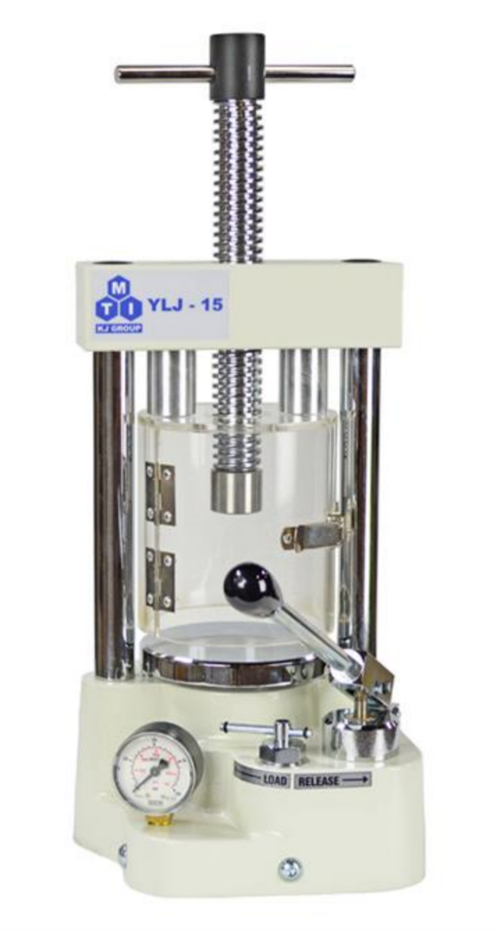 Glove box tablet press