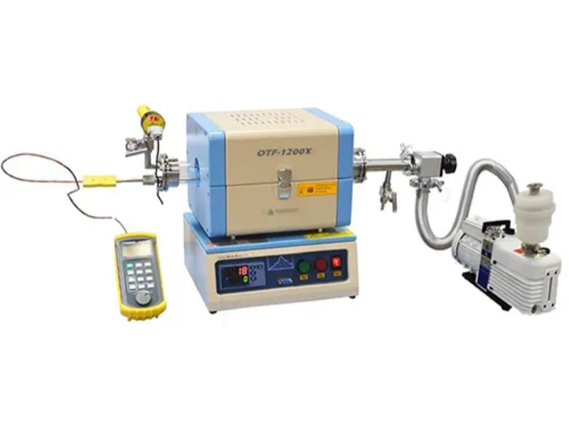 Compact split tube furnace