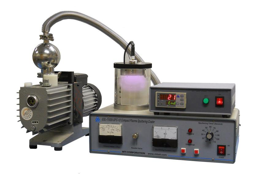 Desktop plasma sputtering coating machine