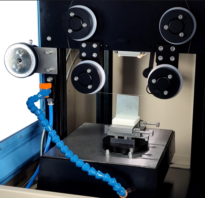 Automatic Diamond Wire Saw With Electric Angle Stage