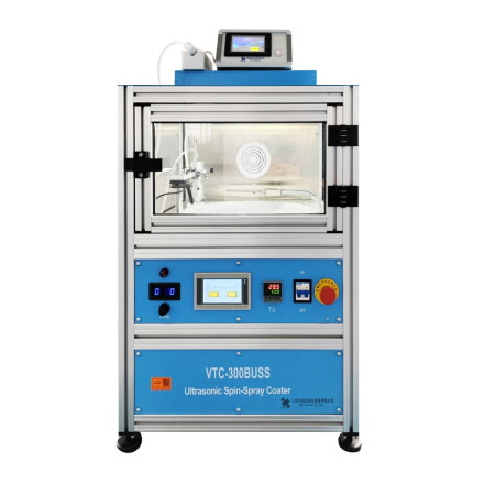 Ultrasonic Spin-Spray Coater With Heater And Fume Hood