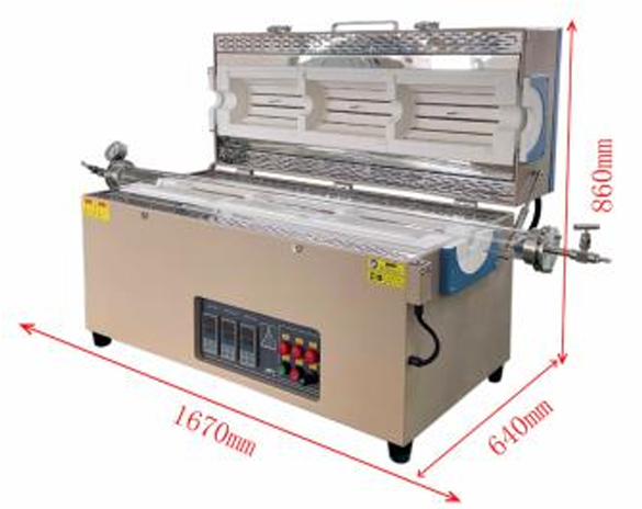 three heating zone tube furnace three heating zone tube furnace