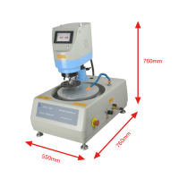 Läpp- und Poliermaschine mit pneumatischem Druck