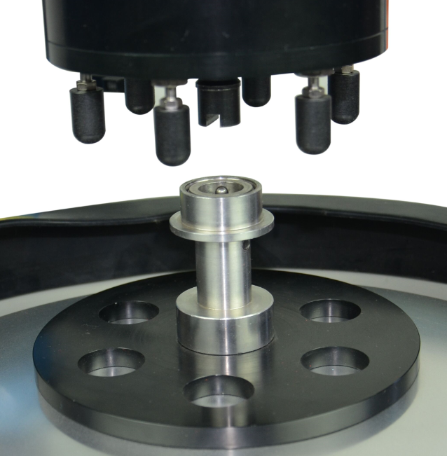 Läpp- und Poliermaschine mit pneumatischem Druck