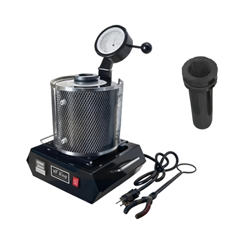 کوره بوته‌ای کوچک کی اس ال-1100X-اس وی با دمای 1100 درجه سانتیگراد