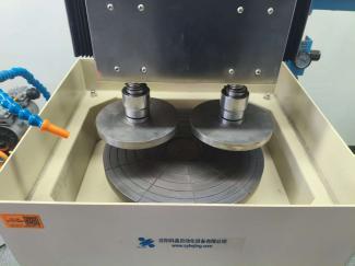 دستگاه پرداخت و صیقل‌دهی تحت فشار دو صفحه‌ای